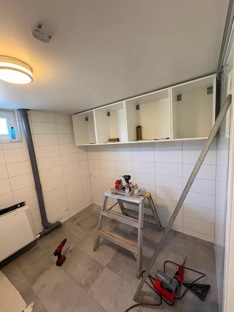 Tvättstuga före renovering